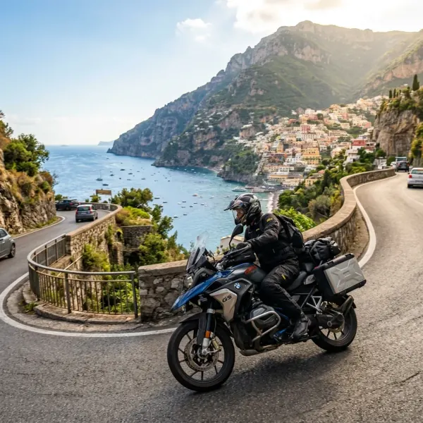 Amalfi Coast Motorcycle Touring: Rules, ZTL Zones and Best Roads (2026)