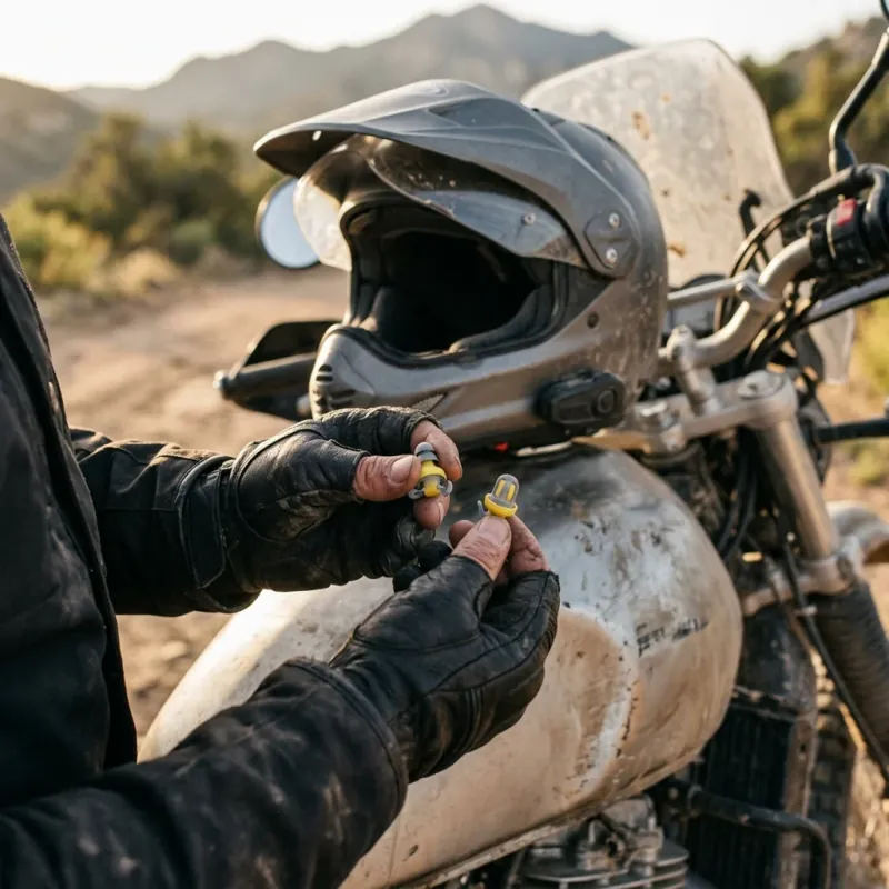 Best Motorcycle Earplugs (2026): What the Ratings Actually Mean, and Which Plugs Are Worth Buying