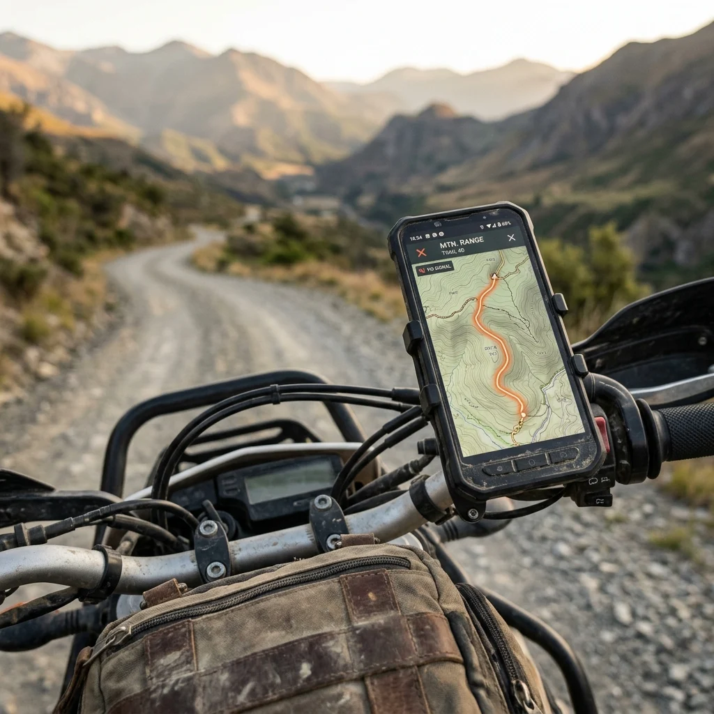Best Offline Navigation Apps for Adventure Motorcycle Riders (2026)