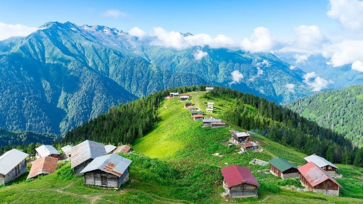 The high pasture above Ayder where the asphalt ends and real camping begins