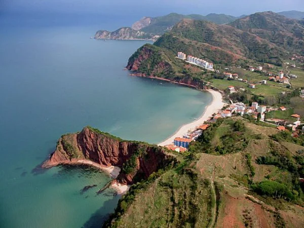 Çakraz beach village just east of Amasra on the Black Sea coast