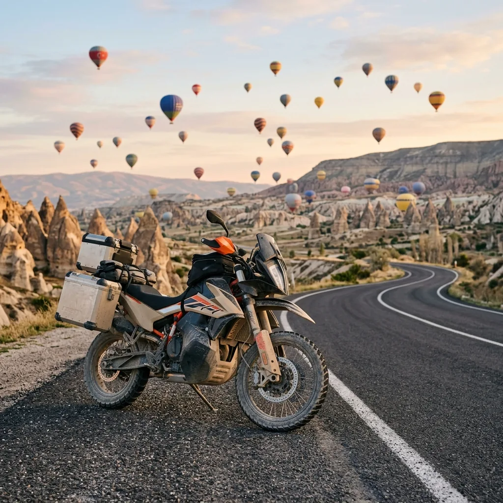 Cappadocia Motorcycle Route: A Road-Touring Loop Through the Fairy-Chimney Country (2026)