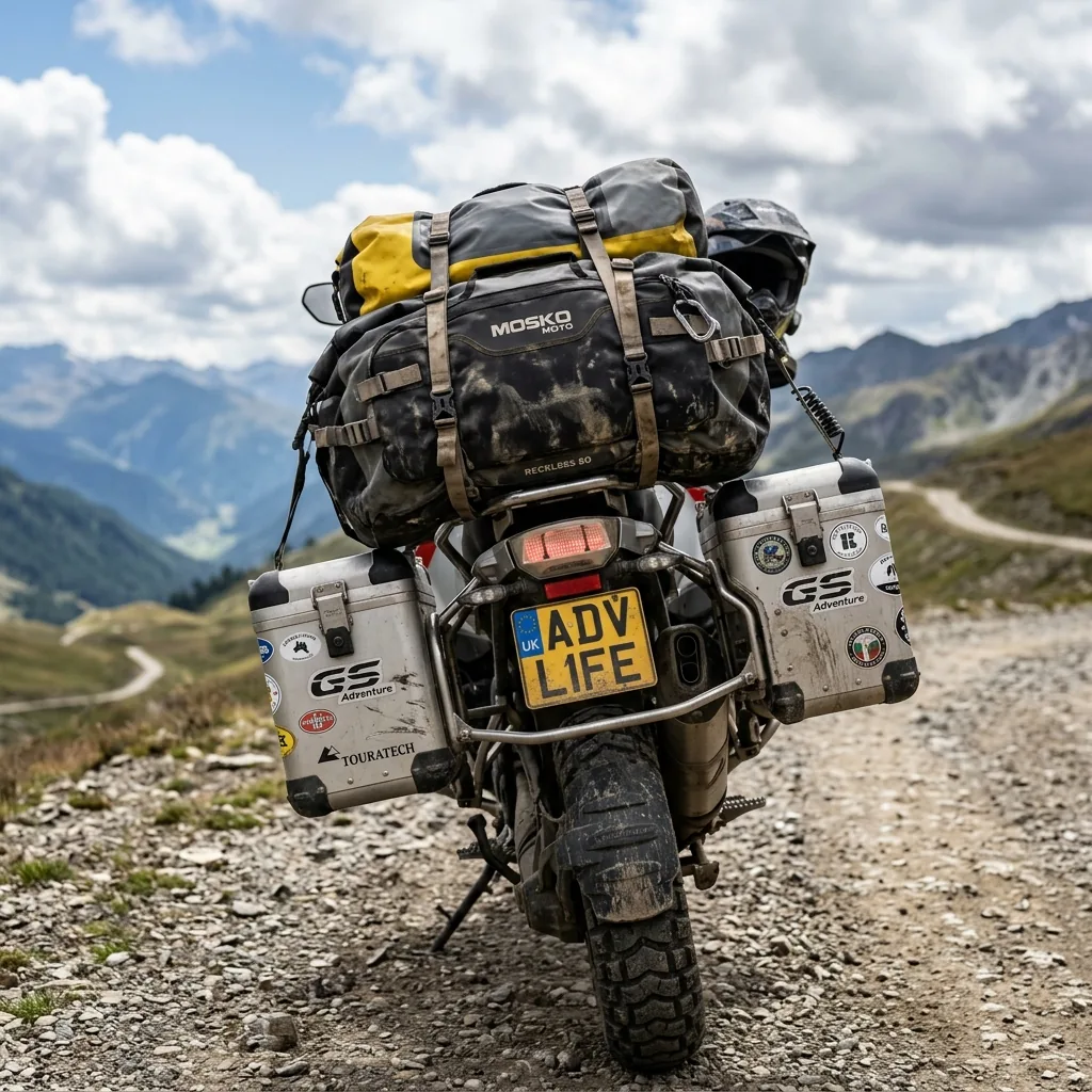 How to Pack a Motorcycle for a 2-Week Camping Trip (Packing Layout)