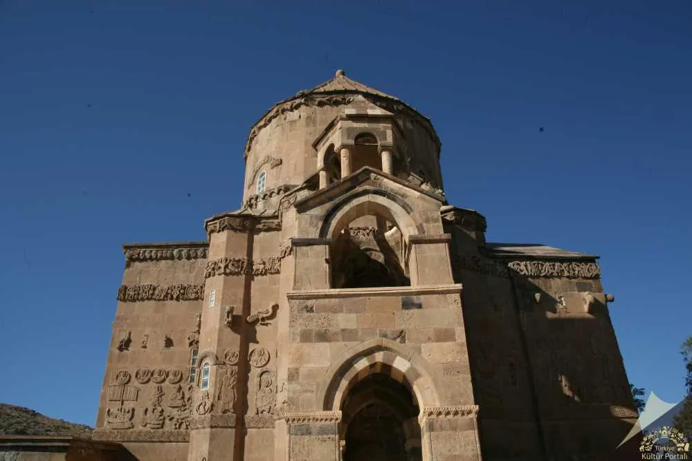 The Armenian Church of the Holy Cross on Akdamar island, Lake Van