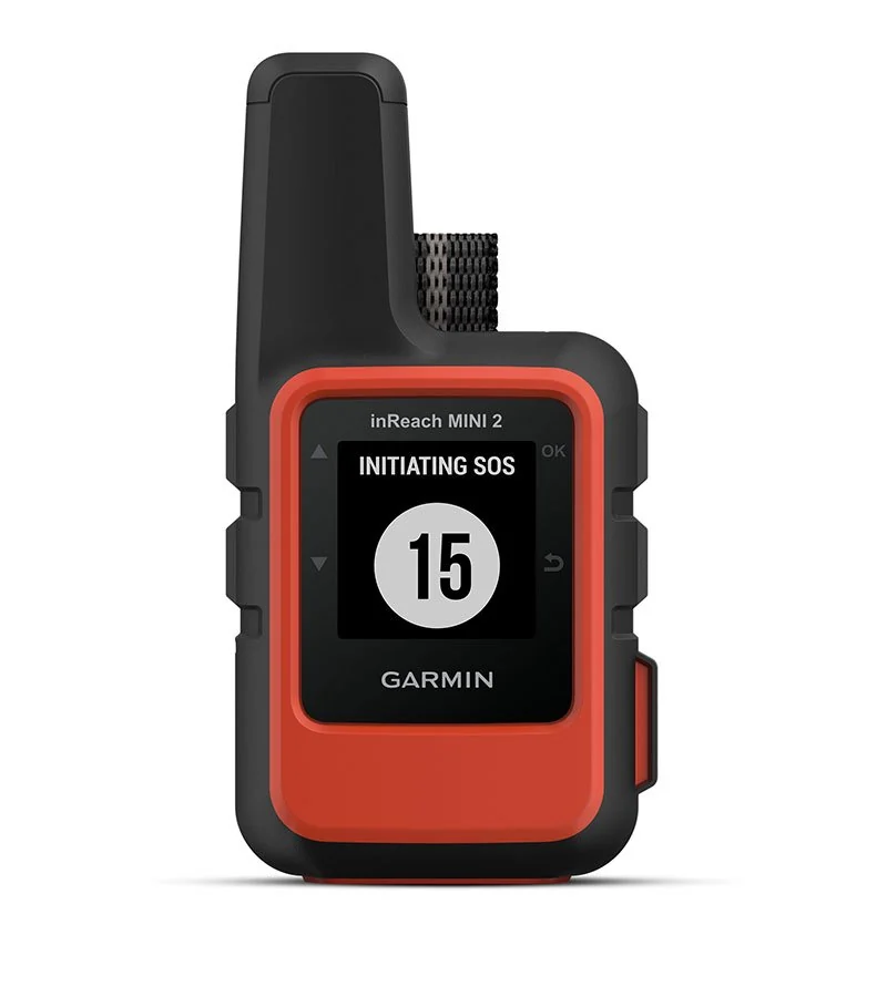 Garmin inReach Mini 2 satellite communicator for SOS and two-way text in no-signal areas