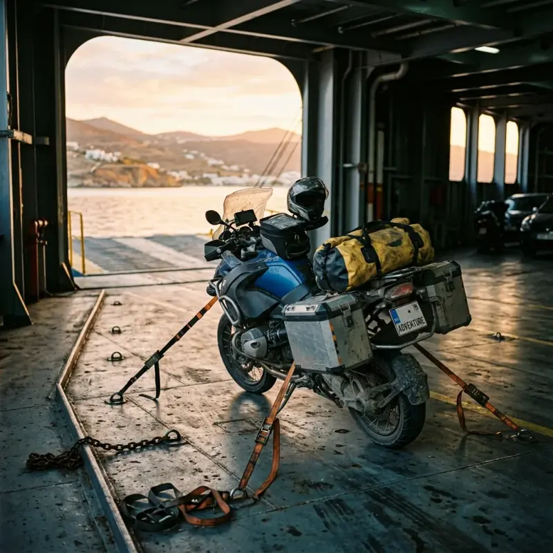 Motorcycle Ferry to Greece: The Italy–Greece Crossings Guide (2026)