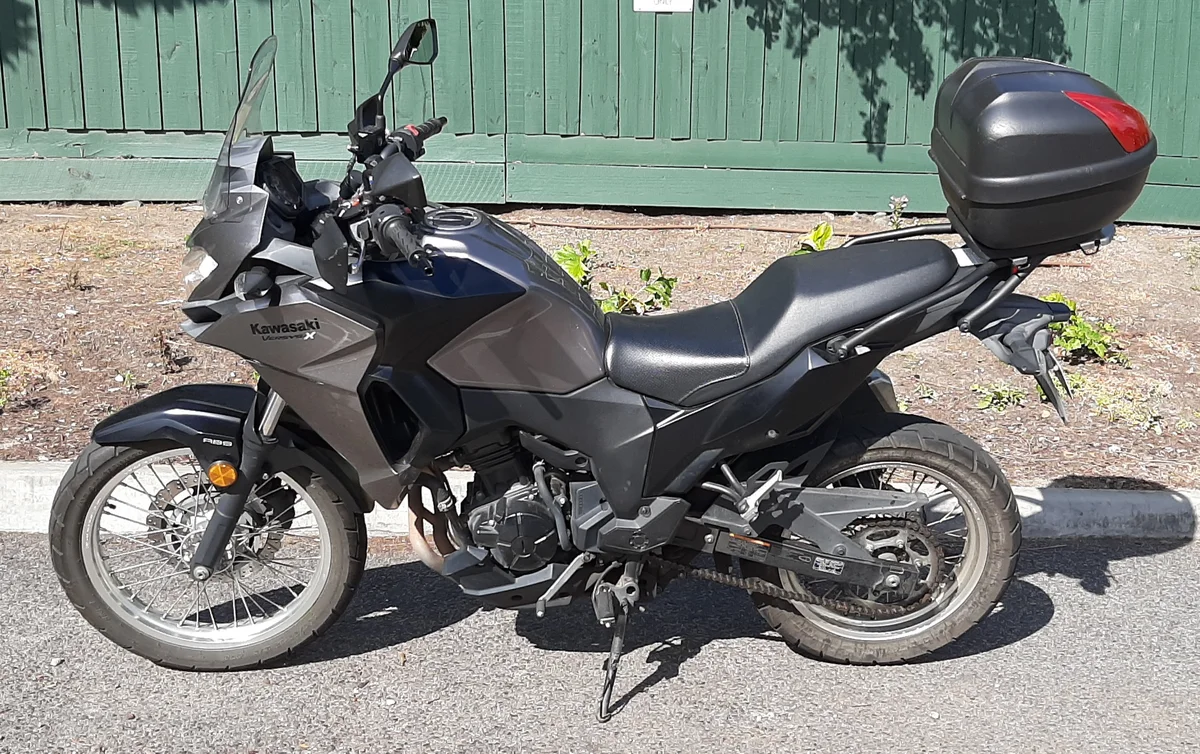 Kawasaki Versys-X 300 adventure motorcycle