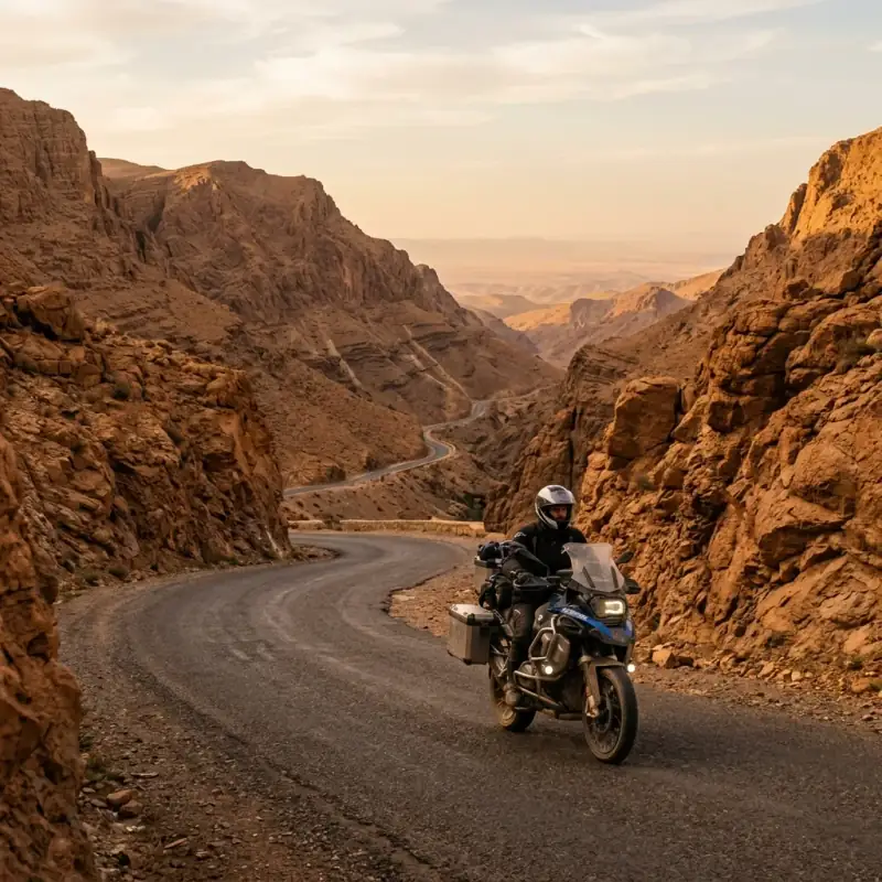 Morocco Motorcycle Adventure: The Complete Route Guide (2026)