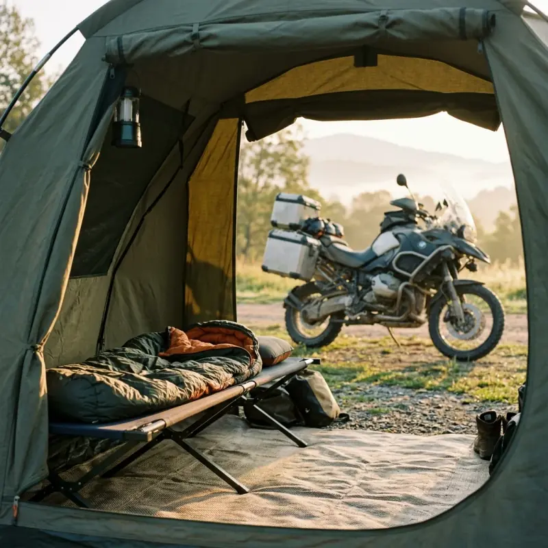 Best Motorcycle Camping Cots for 2026: Sleep Off the Ground Without Wrecking Your Packing