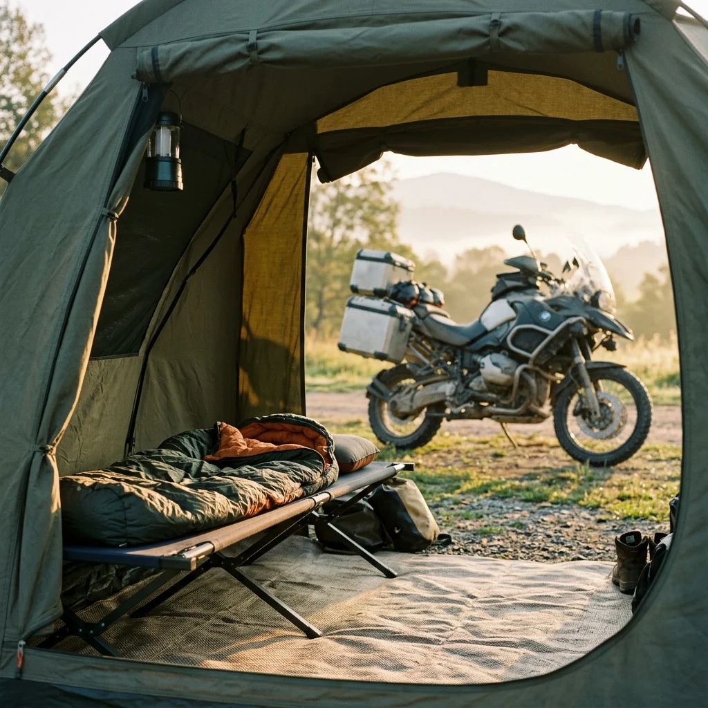 Best Motorcycle Camping Cots for 2026: Sleep Off the Ground Without Wrecking Your Packing