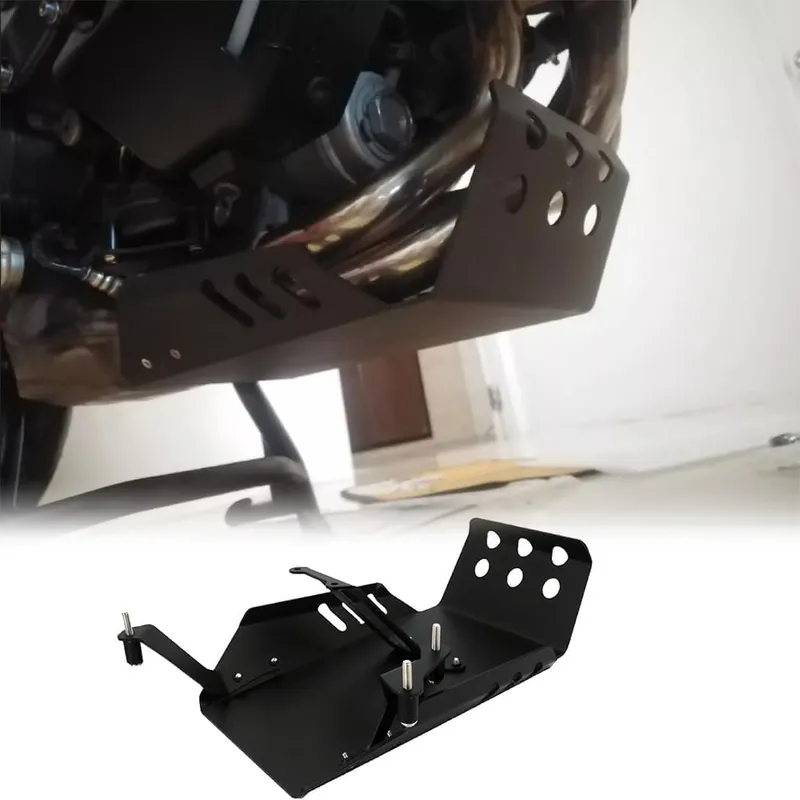 Adventure motorcycle skid plate / bash plate