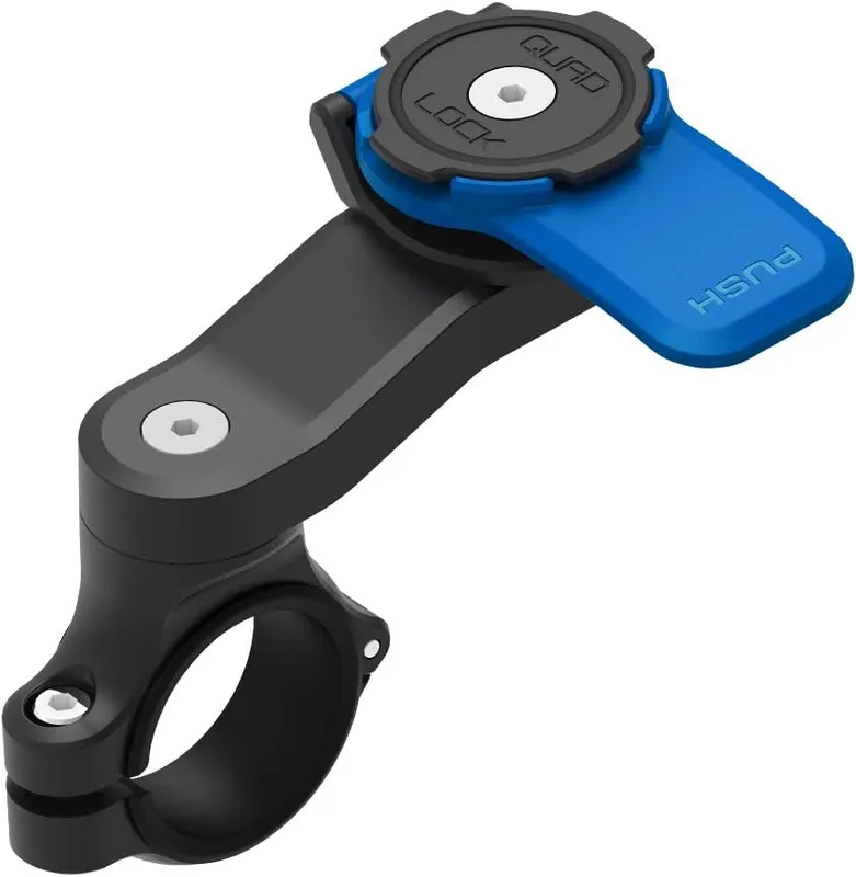Quad Lock motorcycle handlebar phone mount