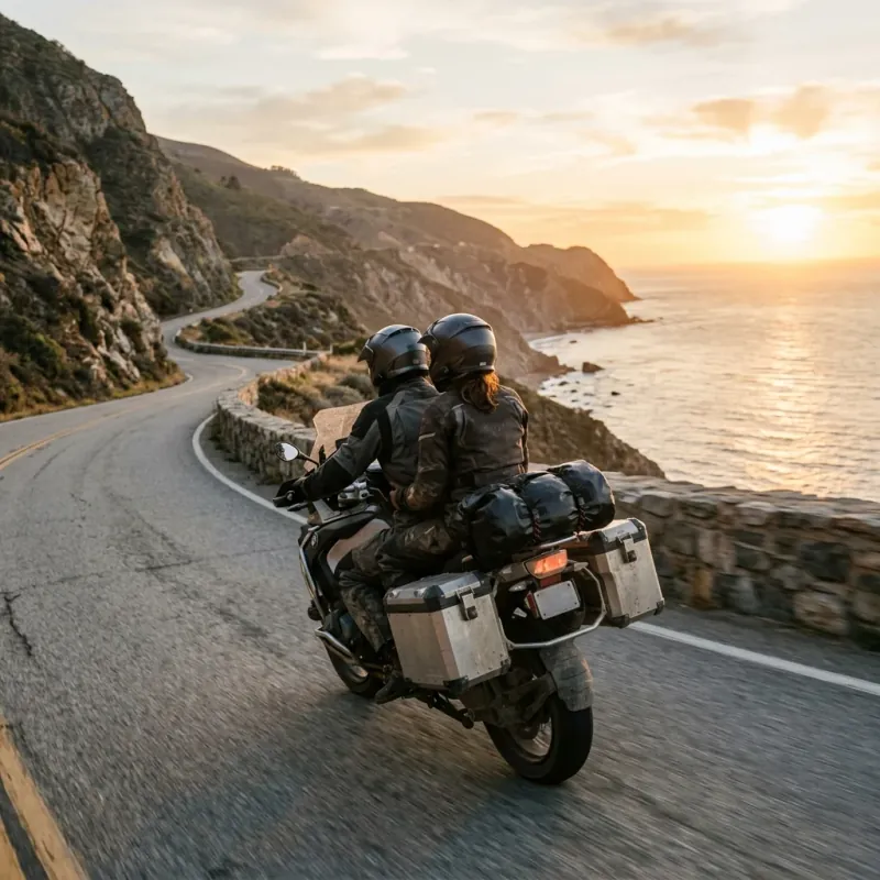 Riding Two-Up on an Adventure Bike (2026): Setup, Technique and the Weight Problem Nobody Mentions