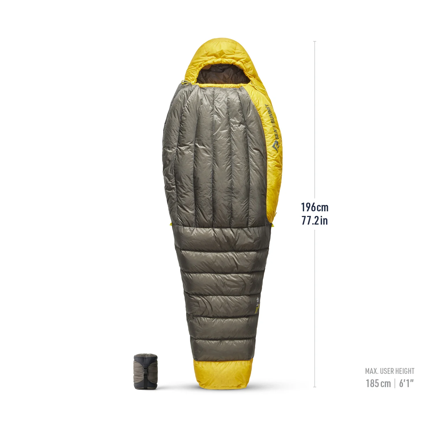 Sea to Summit Spark 15 850-fill Ultra-Dry down ultralight sleeping bag for motorcycle touring