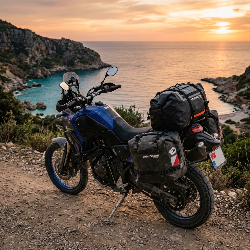 Fully Loaded Yamaha Tenere 700 Adventure Motorcycle Setup