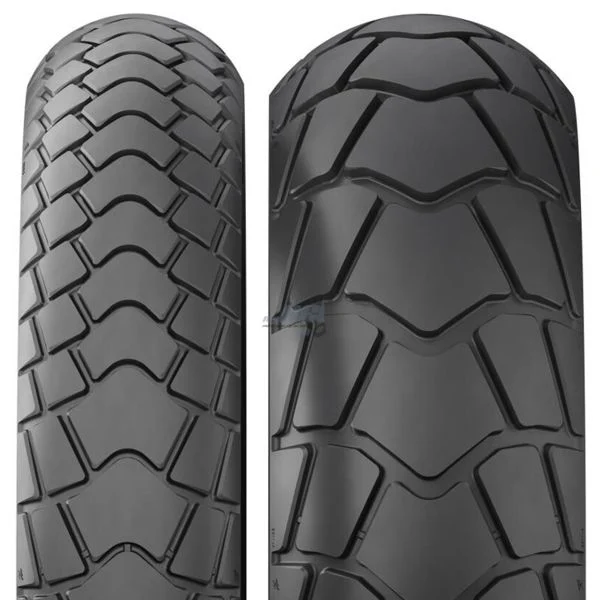 Michelin Anakee Adventure 2 rear tire mounted on a large-displacement adventure motorcycle
