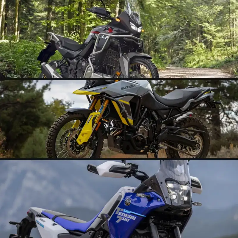 Honda Transalp vs V-Strom 800DE vs Ténéré 700: Best Middleweight ADV 2026