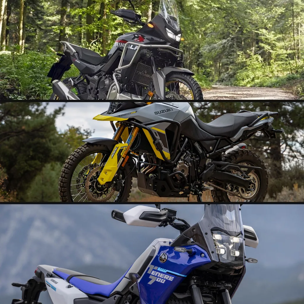 Honda Transalp vs V-Strom 800DE vs Ténéré 700: Best Middleweight ADV 2026