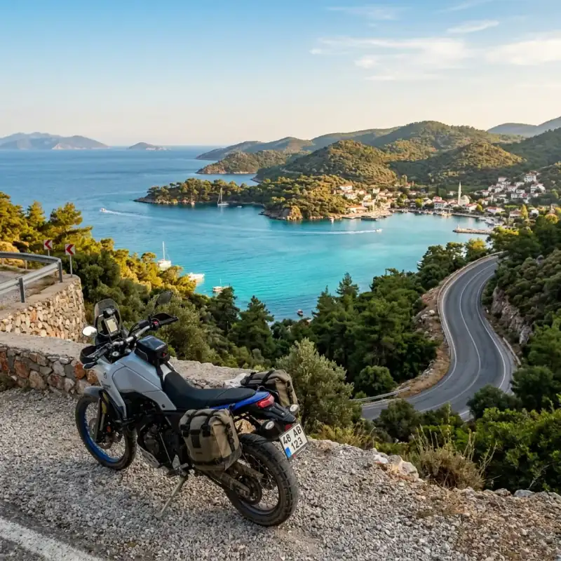 Turkish Aegean Coast Motorcycle Route: İzmir to Marmaris via Çeşme, Bodrum & Datça (2026)